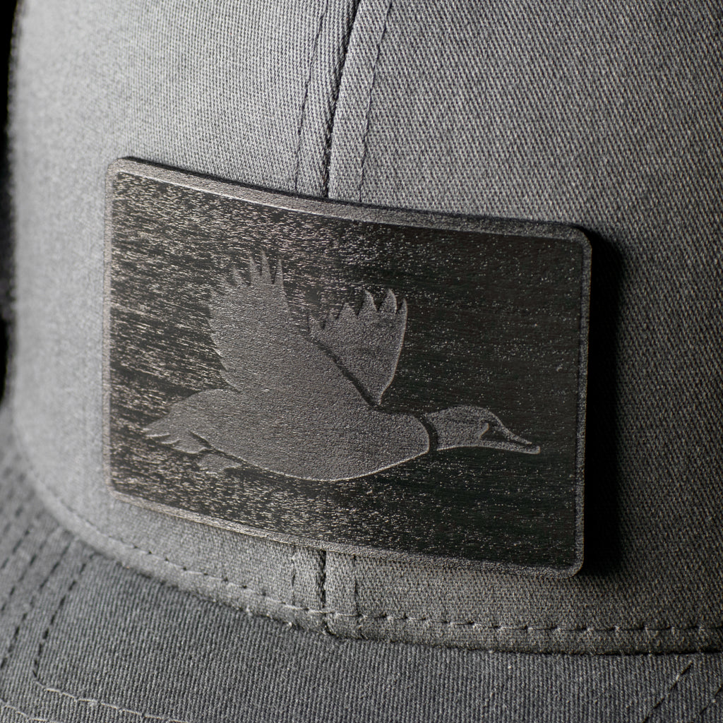 Wooden Patch Snapback Trucker Duck Hunter Snapback Hat Union