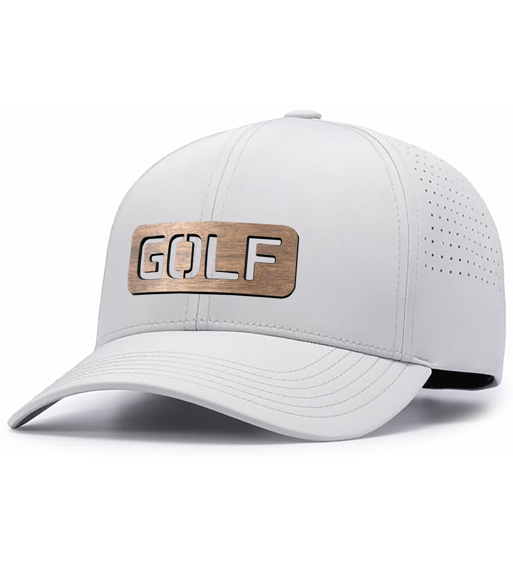 Golf Patch Curved Premium Performance Hat