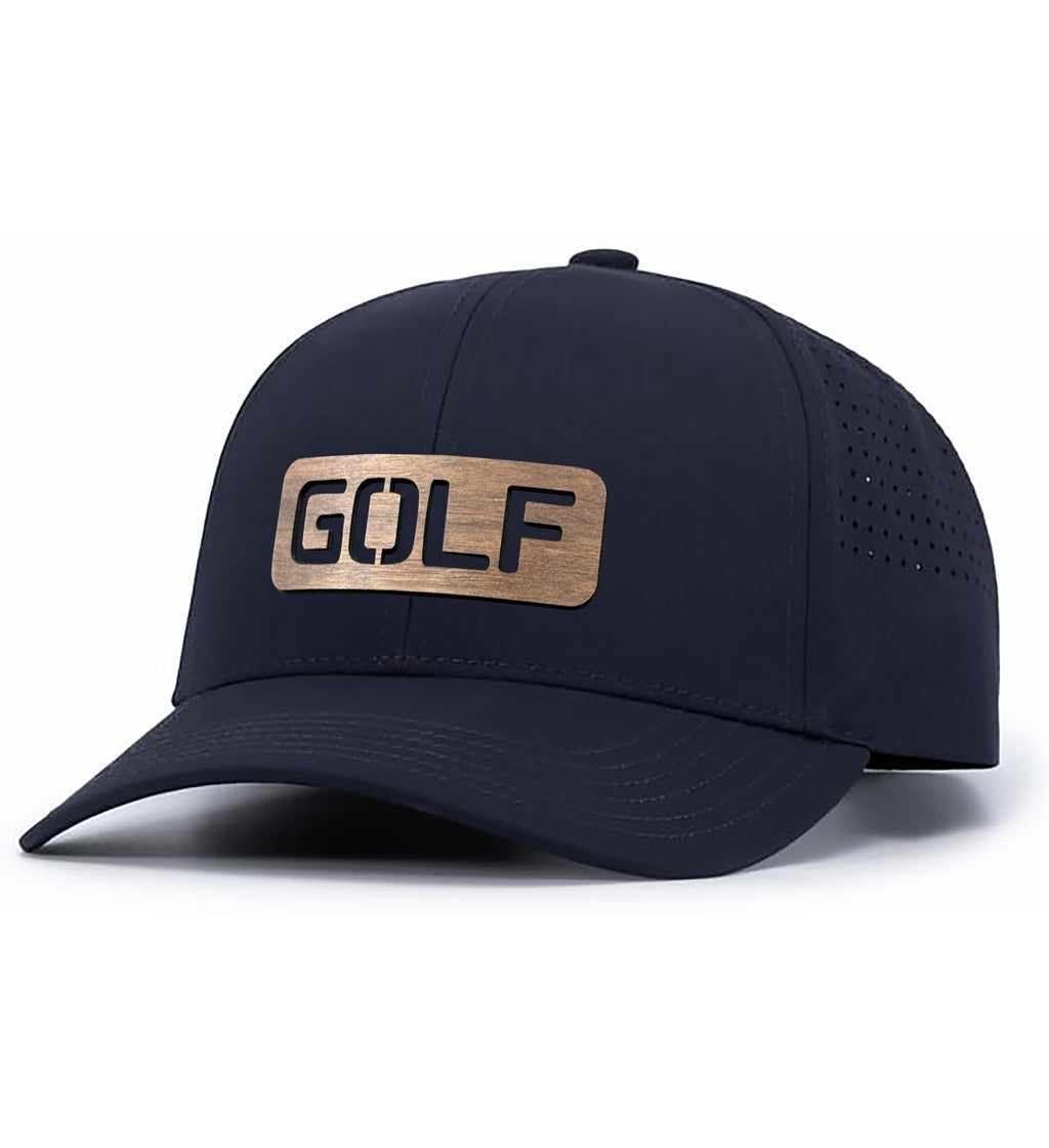 Golf Patch Curved Premium Performance Hat