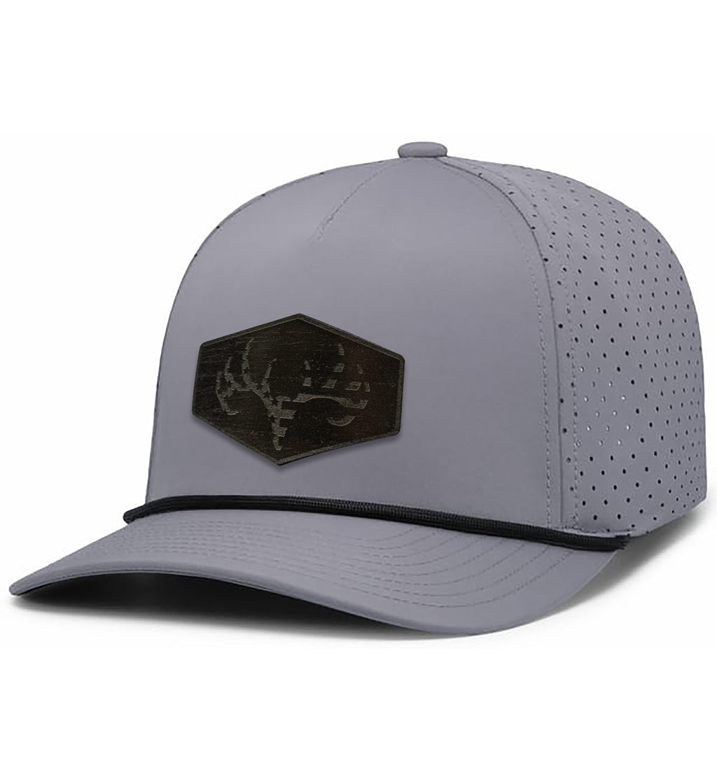Freedom Stag Curved Performance Rope Hat