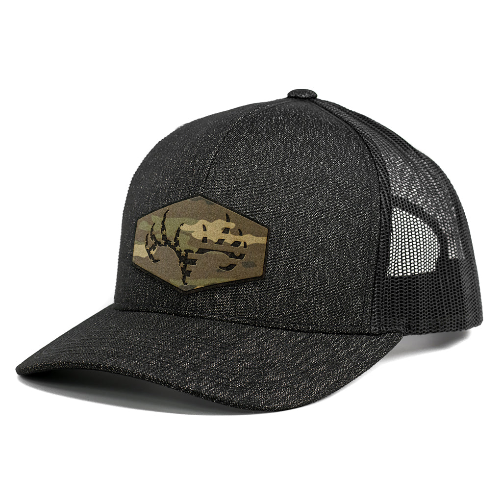 Freedom Stag Curved Bill Trucker Hat