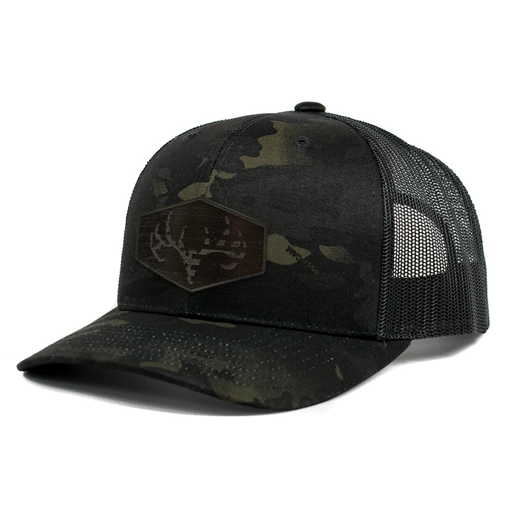 Freedom Stag Curved Bill Trucker Hat