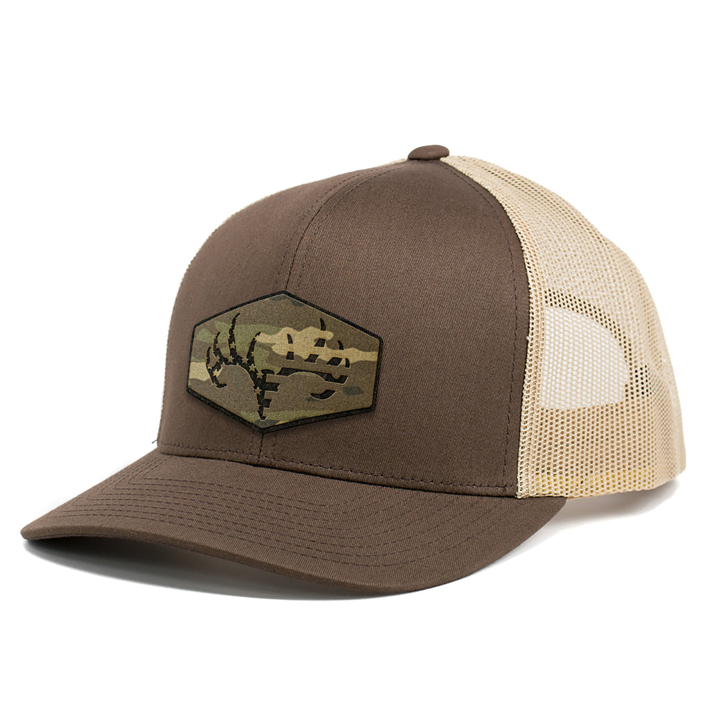 Freedom Stag Curved Bill Trucker Hat