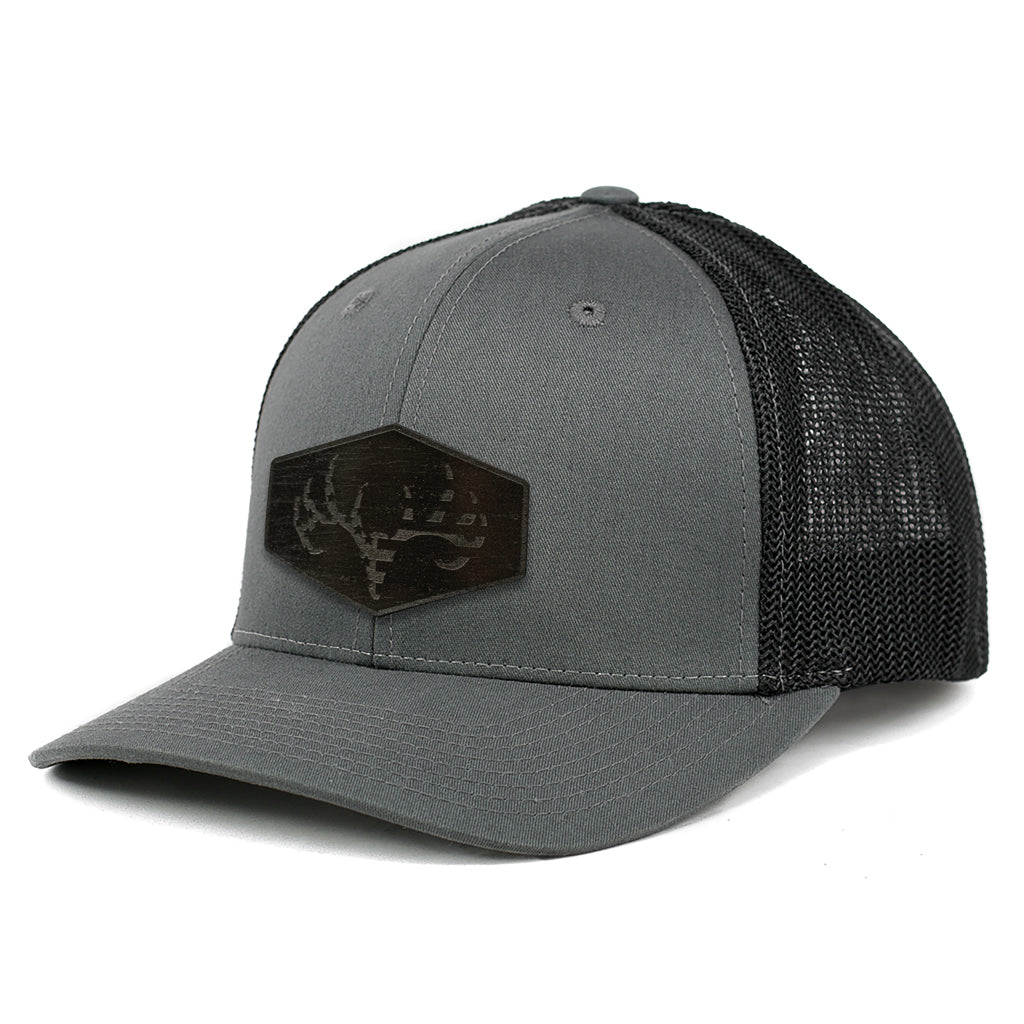 Freedom Stag Curved Bill Trucker Hat