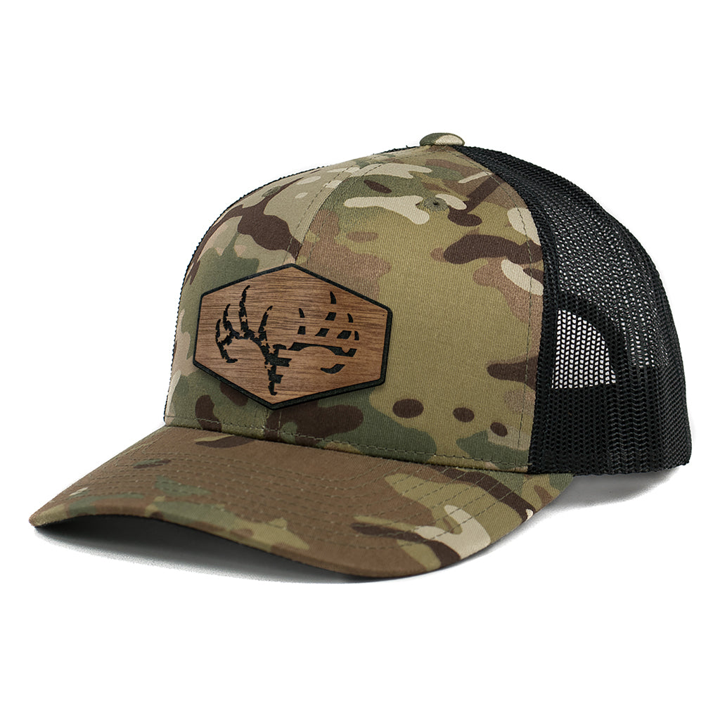 Freedom Stag Curved Bill Trucker Hat