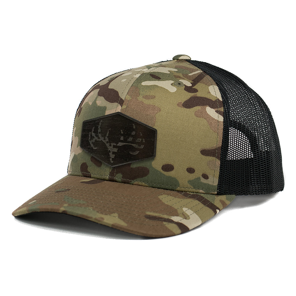 Freedom Stag Curved Bill Trucker Hat