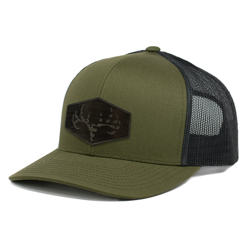 Freedom Stag Curved Bill Trucker Hat
