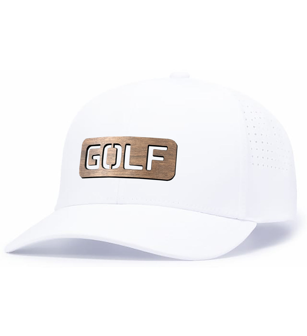 Golf Patch Curved Premium Performance Hat