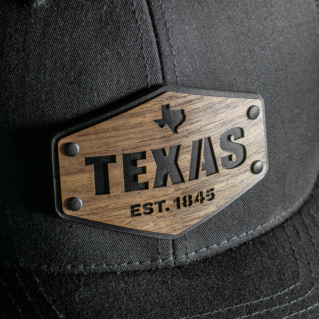 Cap: Brown w/Red Star – Luckenbach Texas